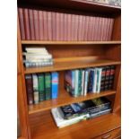 Books to include 25 leather bound volumes of The Waverley Novels Location: G