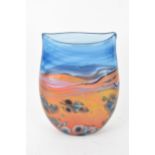 A Marc Kalifa Art Glass vase, signed, 22cm h x 16cm w x 8cm d Condition: no damage