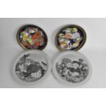 Four Rosenthal collectors plates designed by Bjorn Wiinblad to include two 'Aladin Und Die