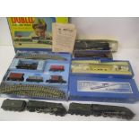 A selection of 00 gauge trains to include a boxed Hornby Dublo electric train set