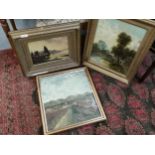 Three early 20th century oil paintings Location: CR