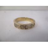 A 9ct gold House of Williams Millennium ring 4.75g