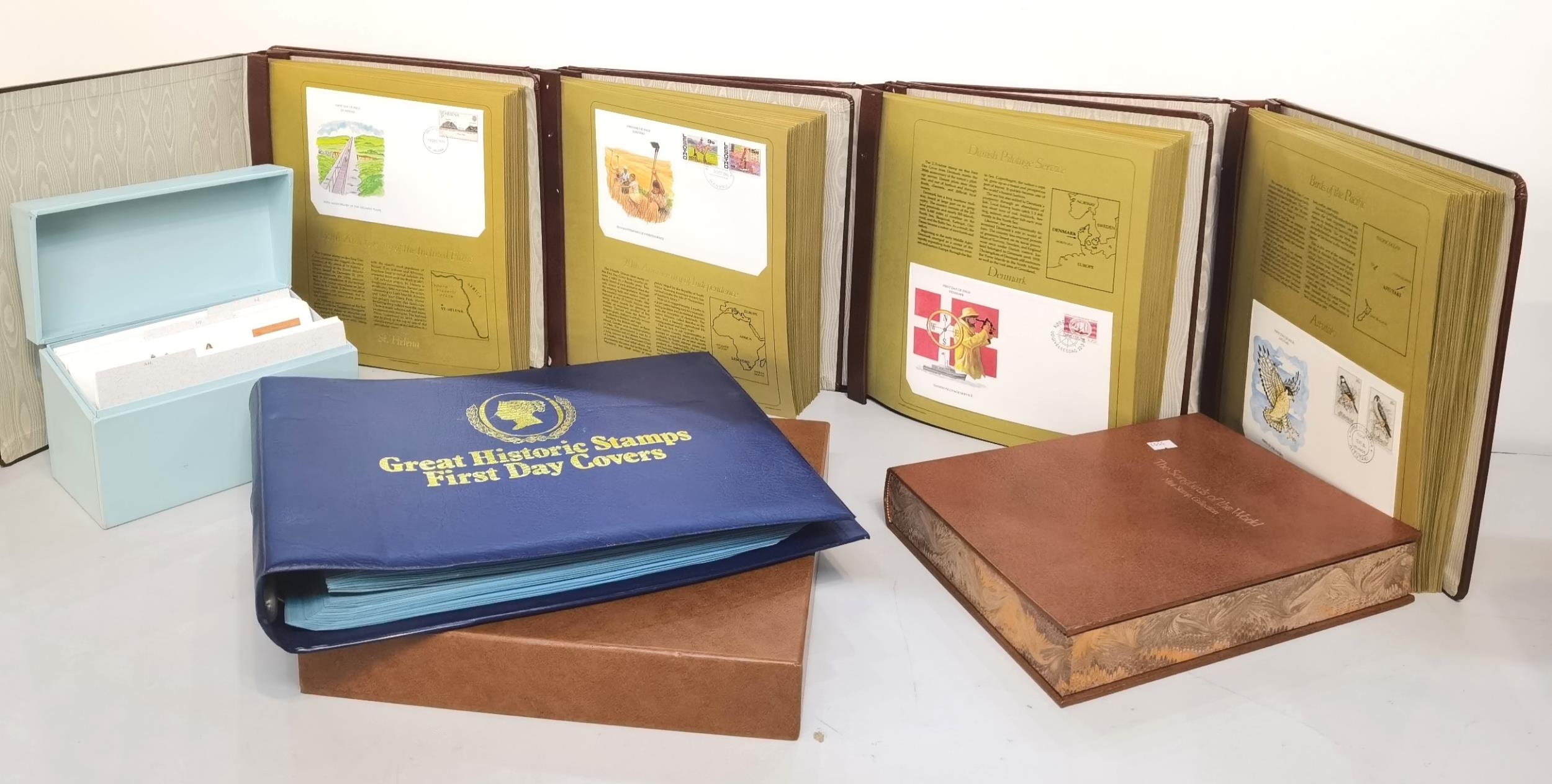 A collection of six First Day covers to include First Day covers of the world and the Scouts stamp