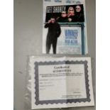 A promotional Golden Globe poster for Get Shorty by John Travolta, with certificate Location: 6:1