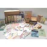 A mixed lot of stamps from around the world to include Great Britain and Commonwealth countries,