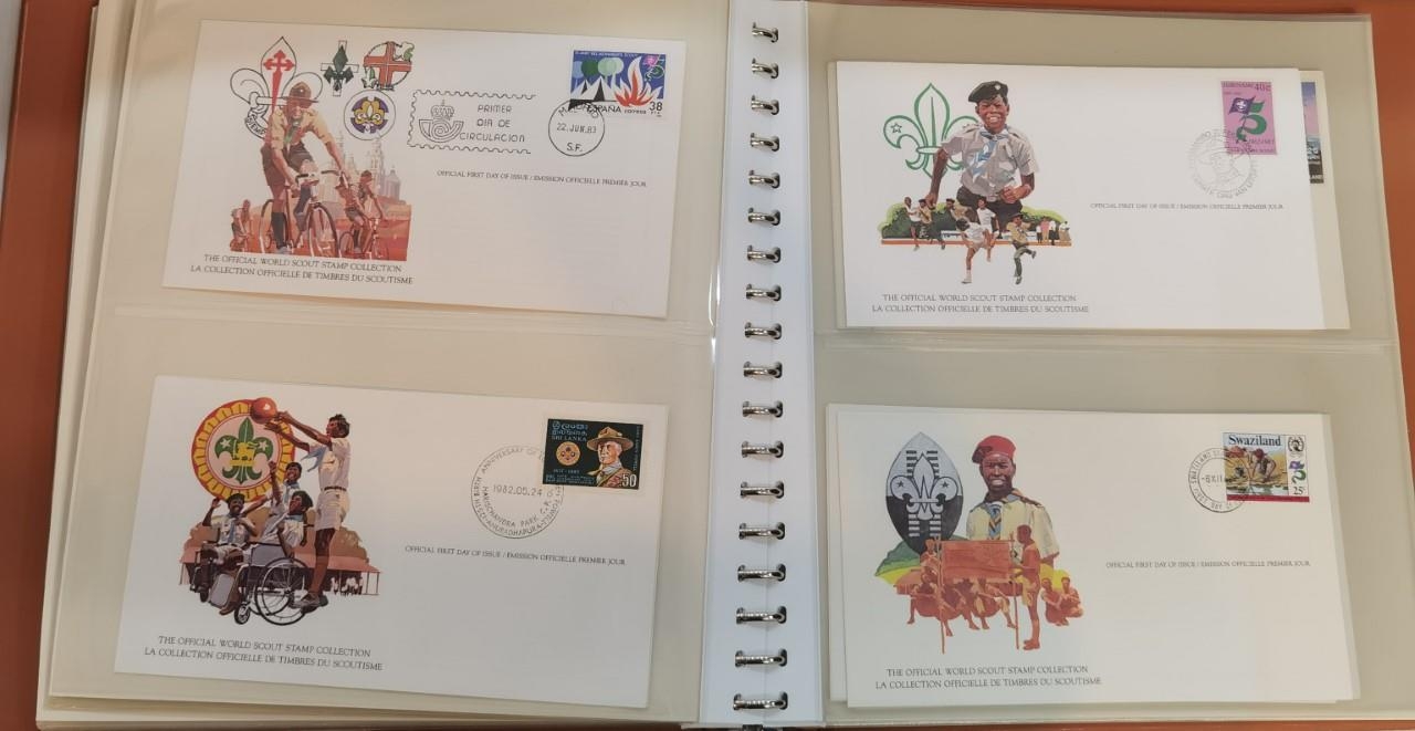 A collection of six First Day covers to include First Day covers of the world and the Scouts stamp - Image 20 of 21