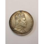 A Coronation medal to commemorate the Coronation of King Edward VII, dated 1902, D3cm, Location: CAB