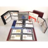 A collection of six albums of British Commonwealth First Day covers to include HRH The Princess of
