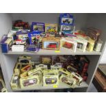 A mixed lot of promotional and models of yesteryear boxed diecast model vehicles, (approx 59)