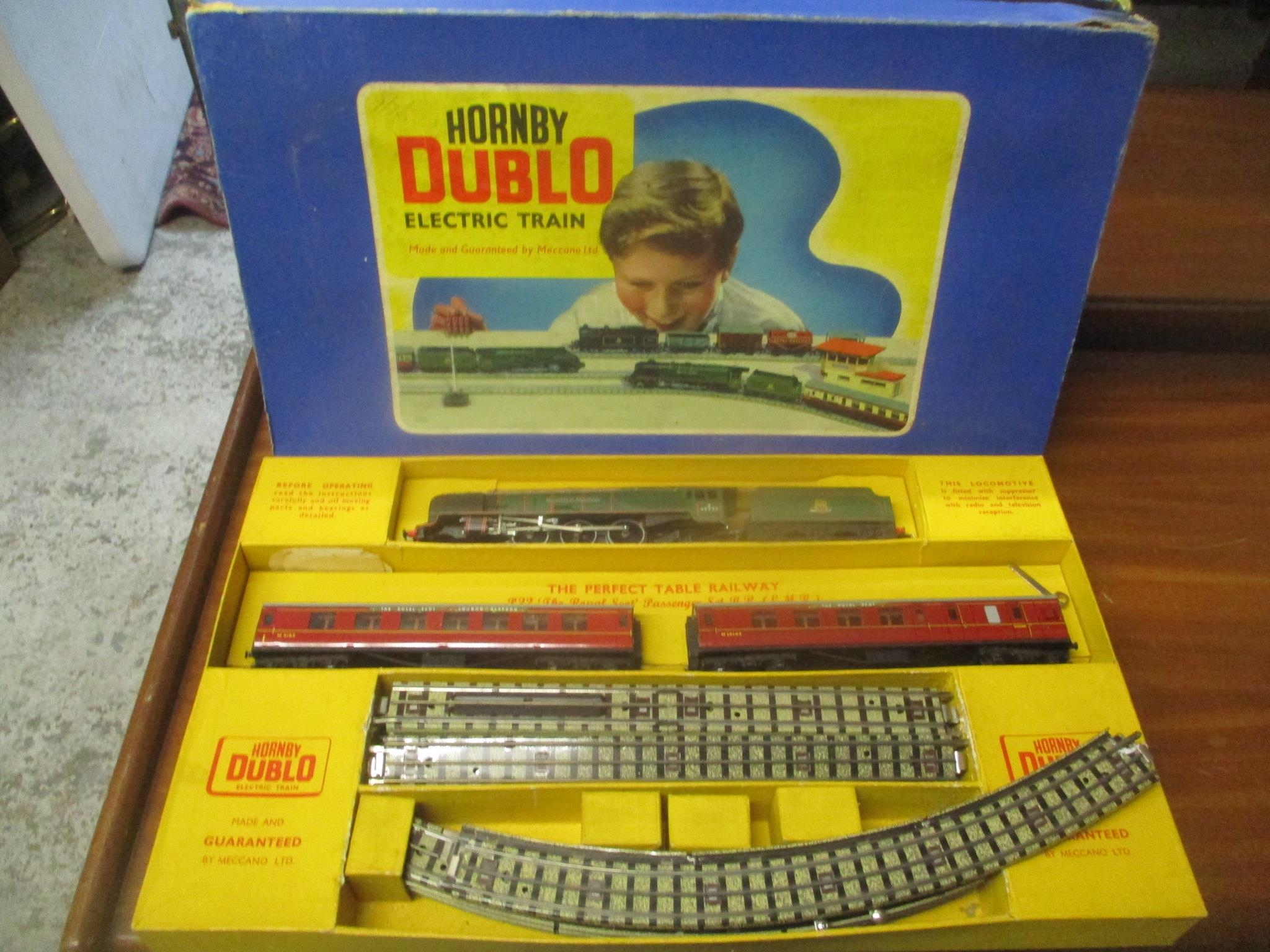 A boxed Hornby Dublo P22 The Royal Scot train set