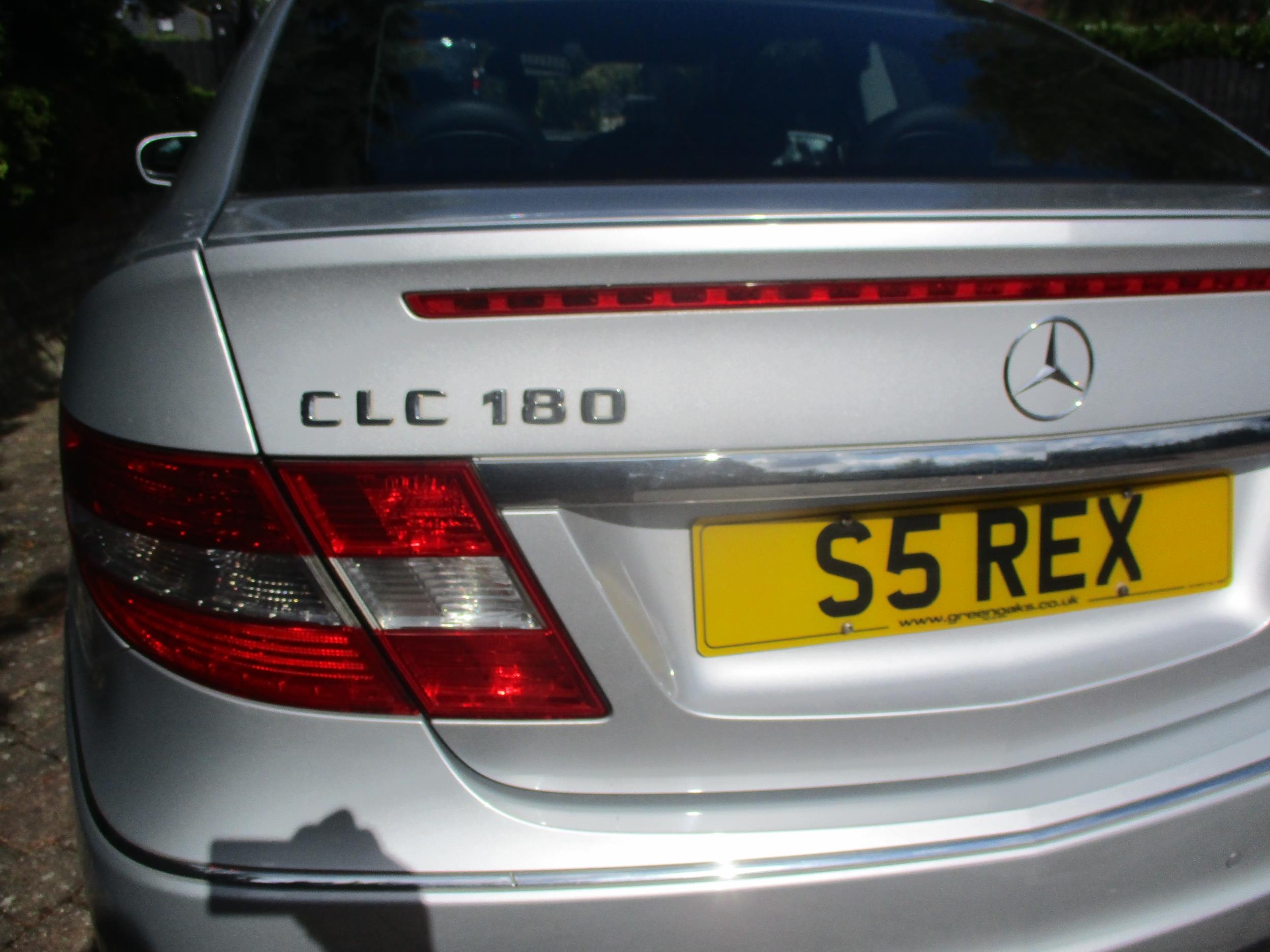 A 2008 Mercedes CLC180 Kompressor with private number plate S5 REX, 51000 miles, 2 owners since new, - Bild 4 aus 11