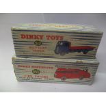 Two boxed Dinky toys to include a 512 Guy Flat Truck and a 955 Fire Engine