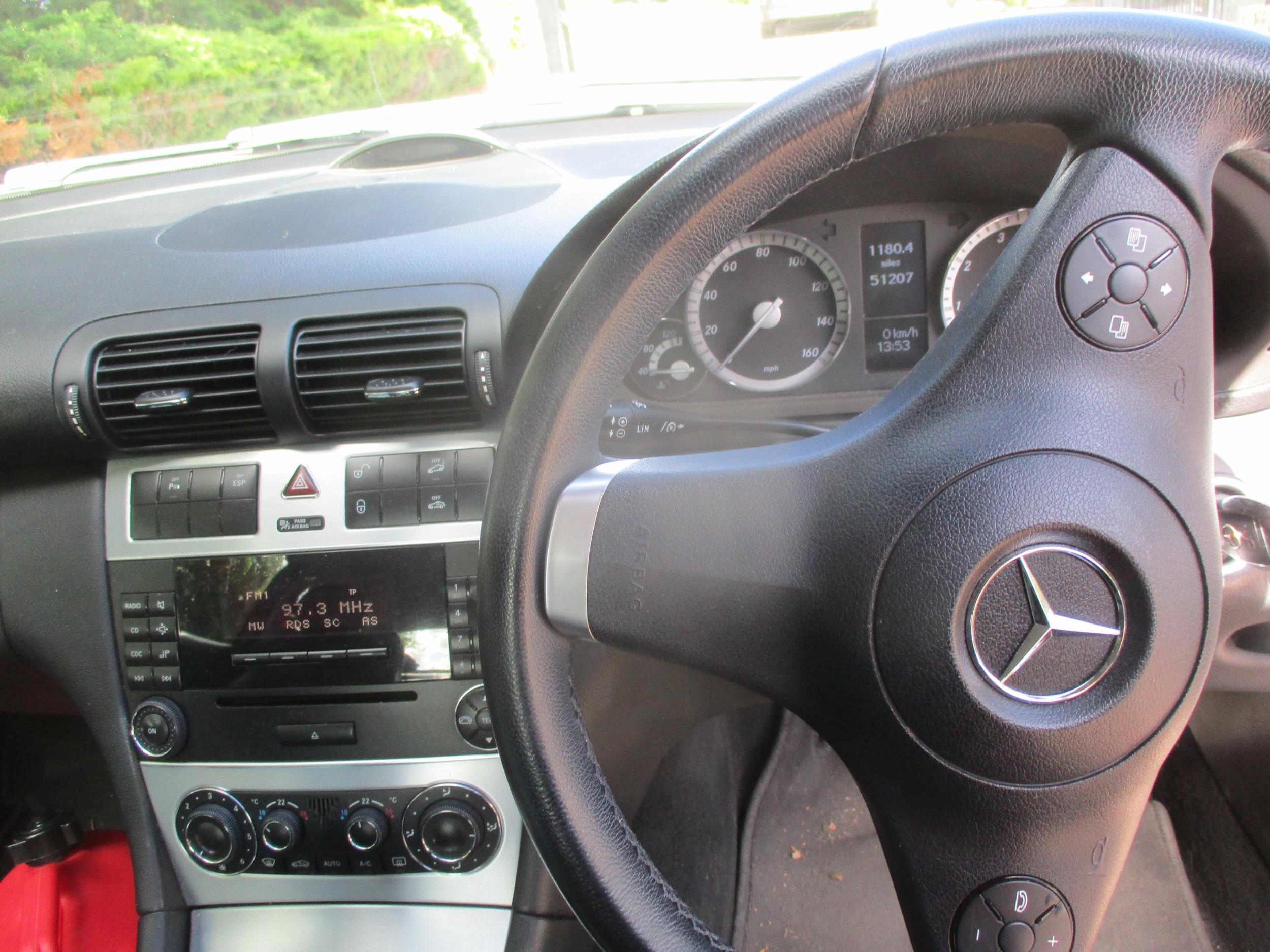 A 2008 Mercedes CLC180 Kompressor with private number plate S5 REX, 51000 miles, 2 owners since new, - Bild 7 aus 11