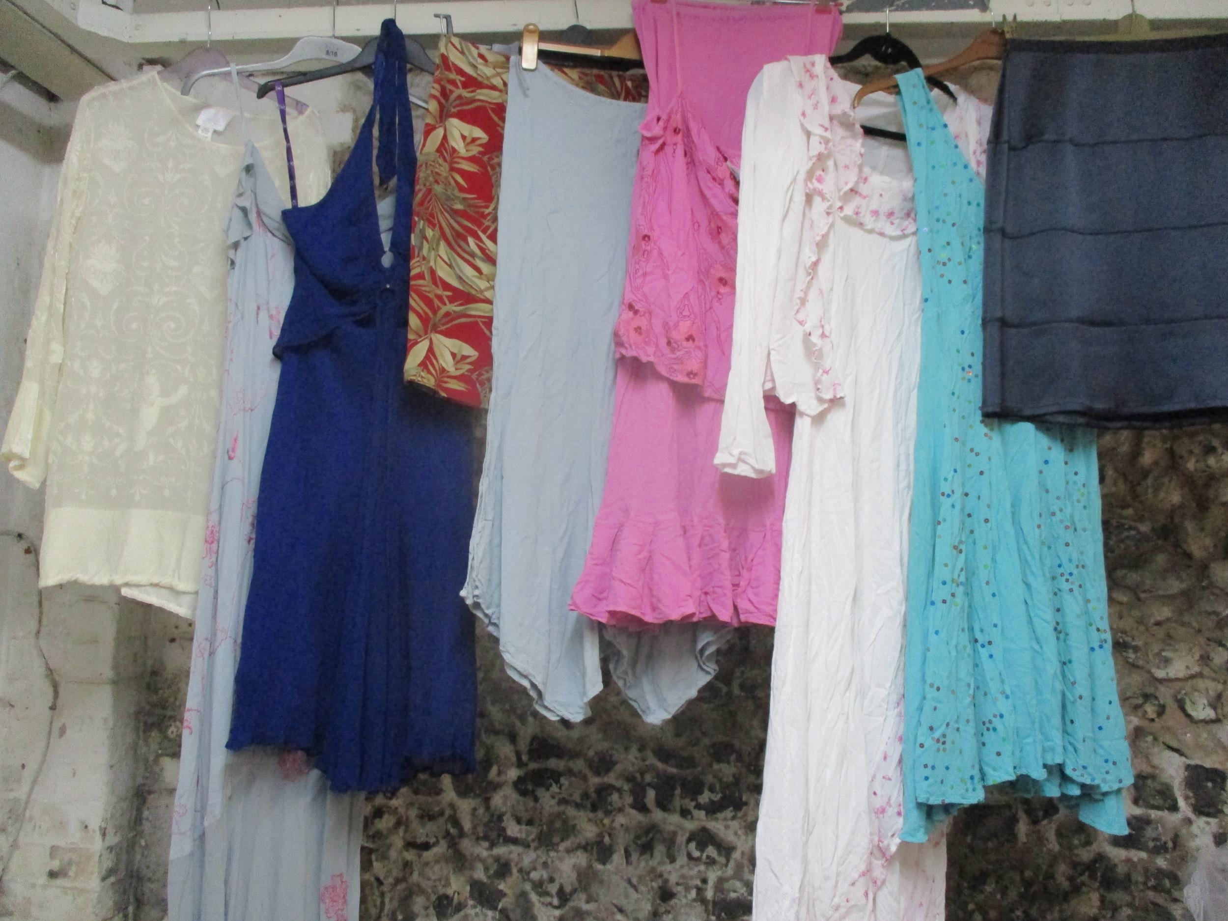 A quantity of High Street ladies clothes to include Ghost, Boden and All Saints, various sizes