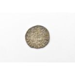 Edward III 1344-1351, silver penny Obverse: 'EDWAR ANGL DNS HYB' crowned bust facing Reverse: '
