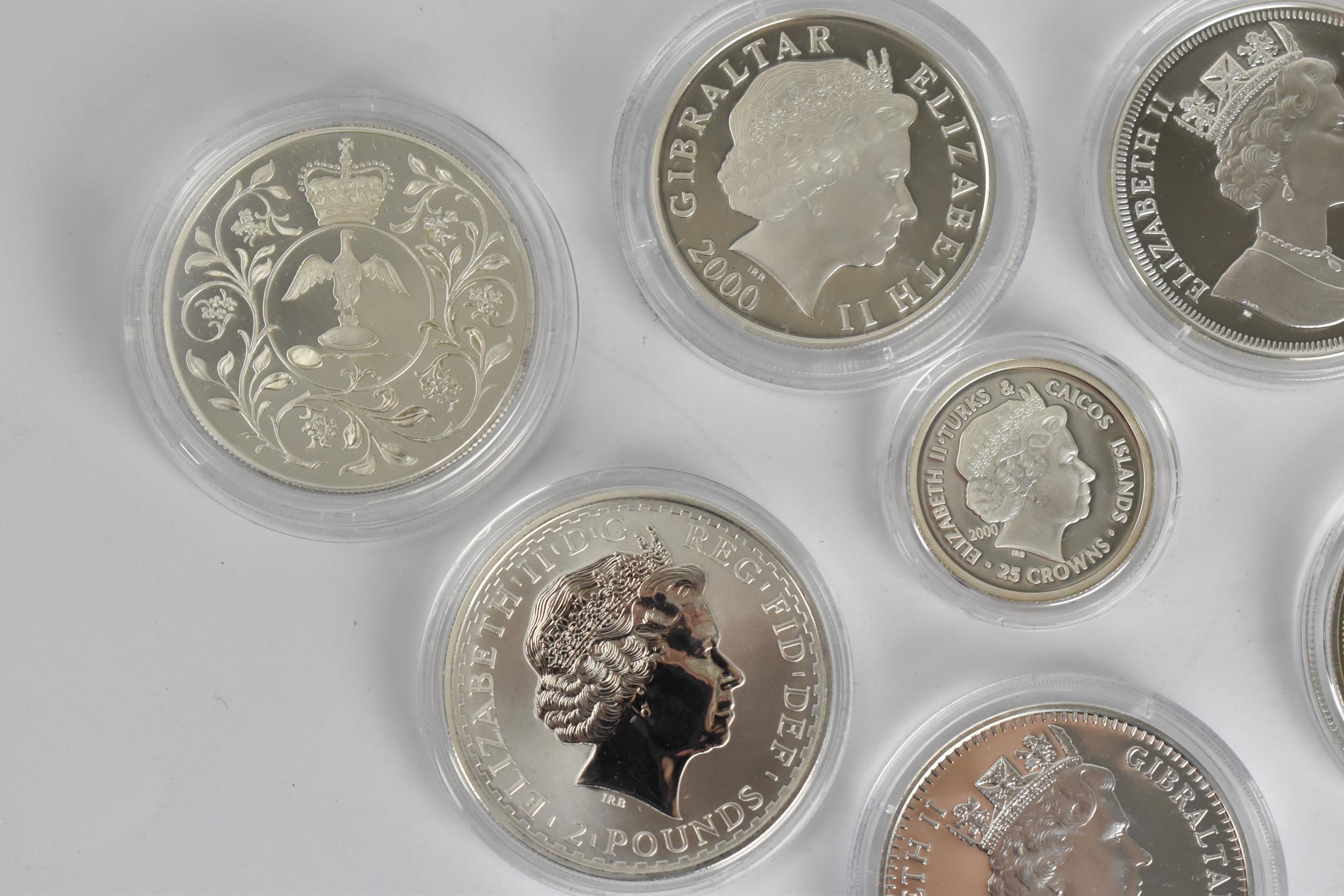 A group of Westminster coin collection silver proof coins to include The Queen's Silver Wedding - Image 3 of 5