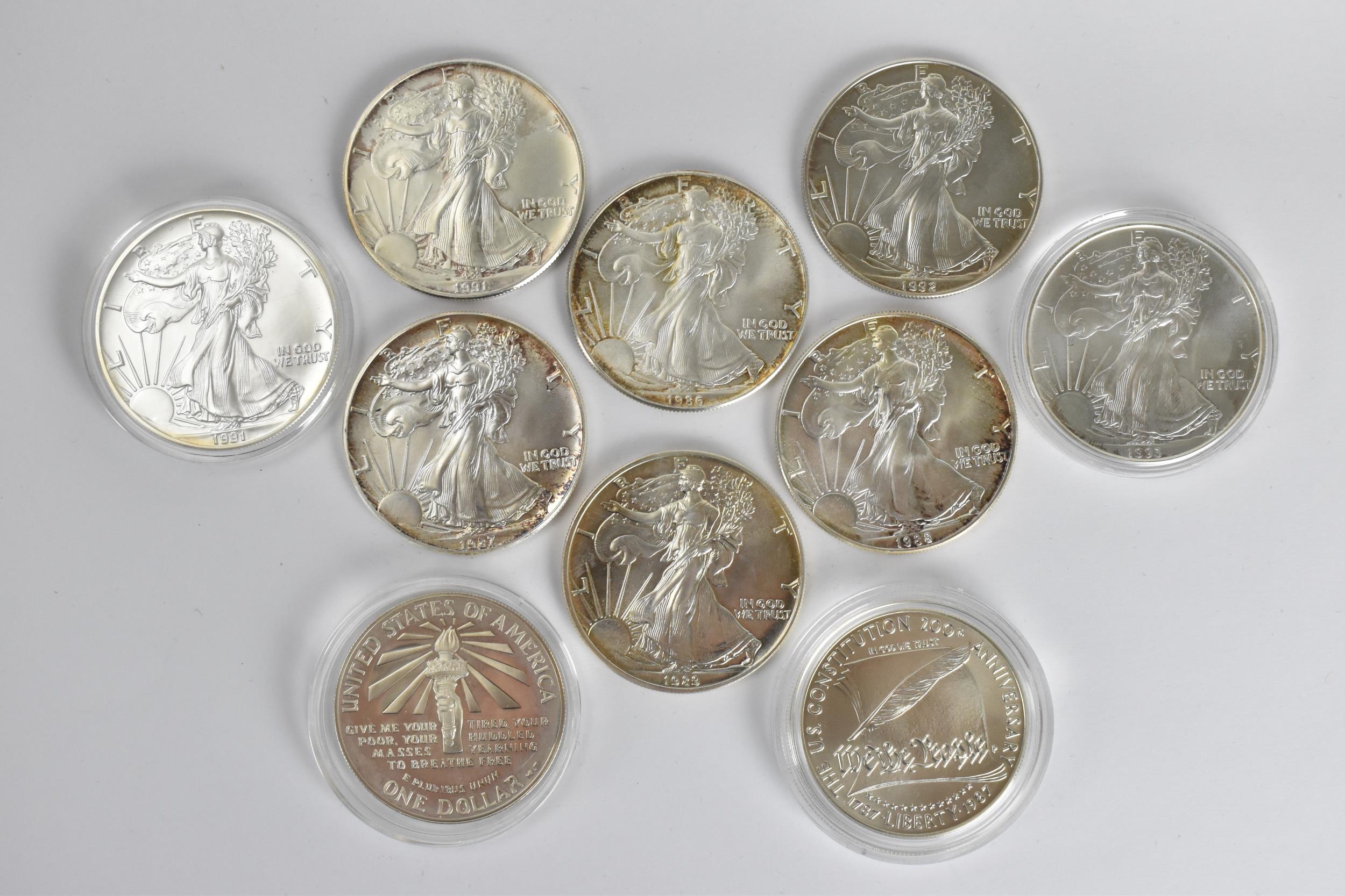 Official Silver Coins of The United States of America' part of the Royal Mint collection, eight ' - Image 5 of 10