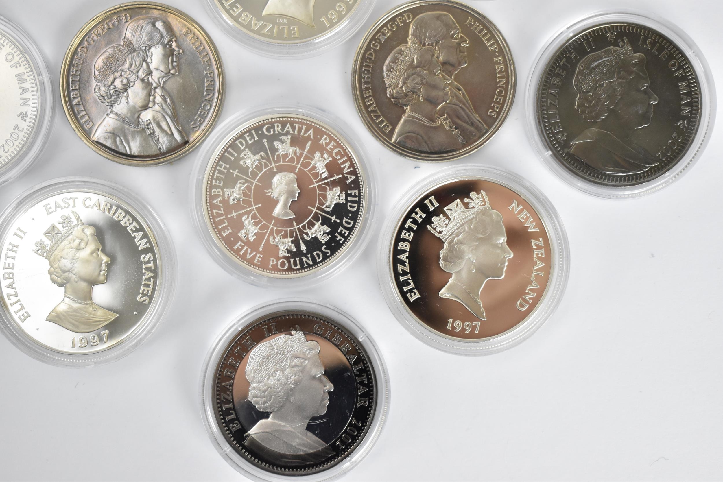 A collection of silver proof and commemorative coins to include four 'Golden Wedding' collection - Image 10 of 10