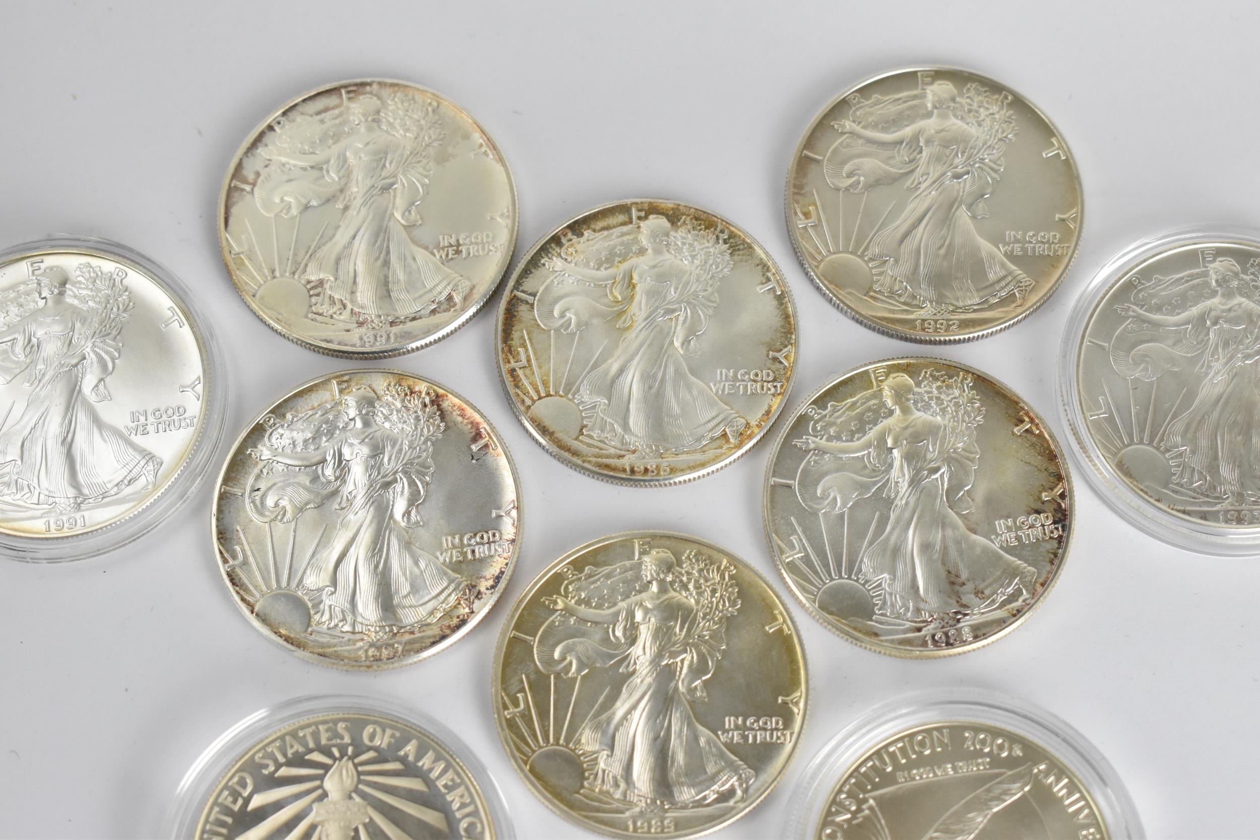 Official Silver Coins of The United States of America' part of the Royal Mint collection, eight ' - Image 6 of 10