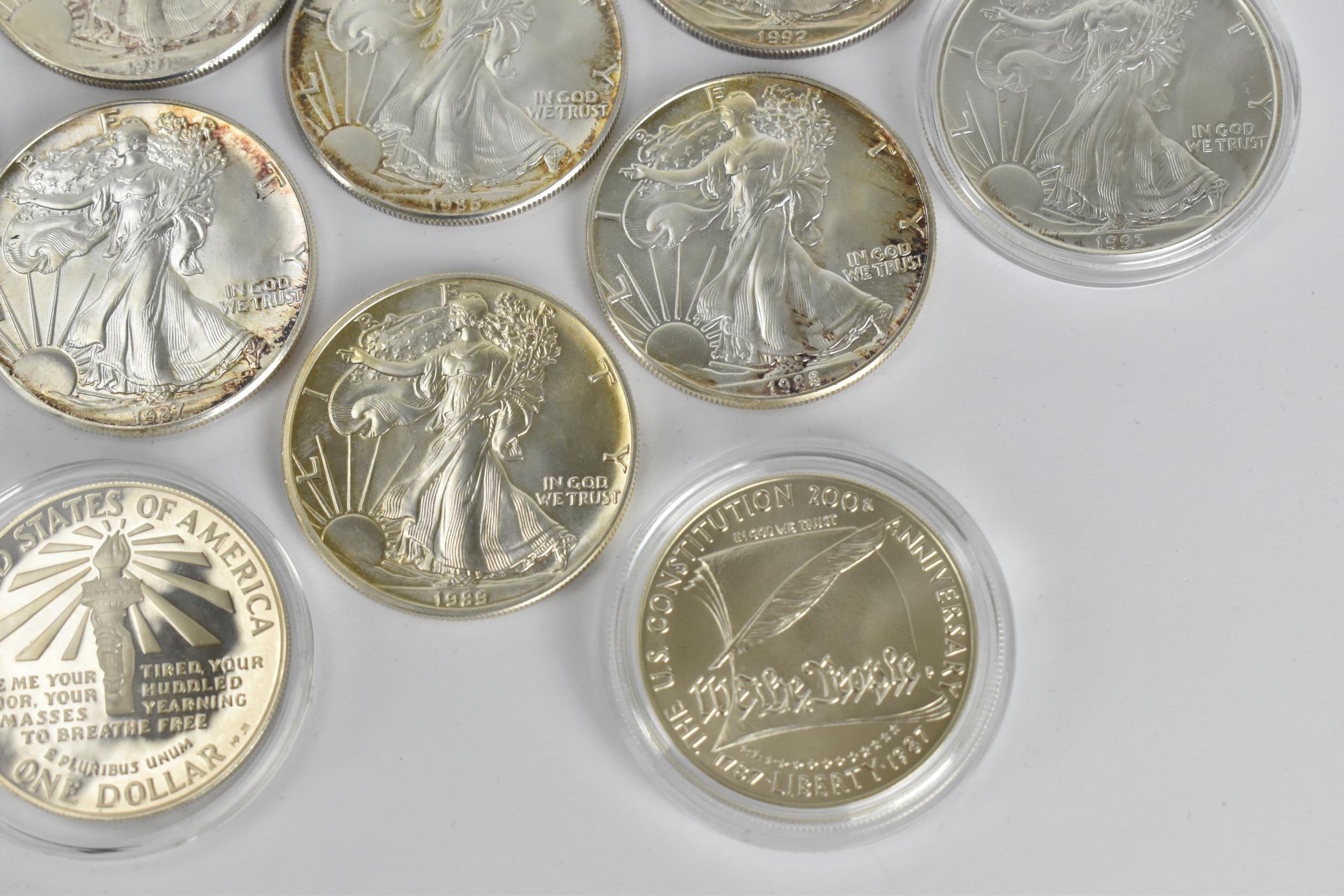 Official Silver Coins of The United States of America' part of the Royal Mint collection, eight ' - Image 8 of 10