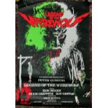 An original film poster for Legend of the Werewolf, 101cm x 69cm