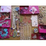 Lola Rose hardstone and glass costume jewellery, mostly new with original tags and branded boxes