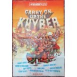 An original film poster for Carry on up the Khyber, 101cm x 68cm