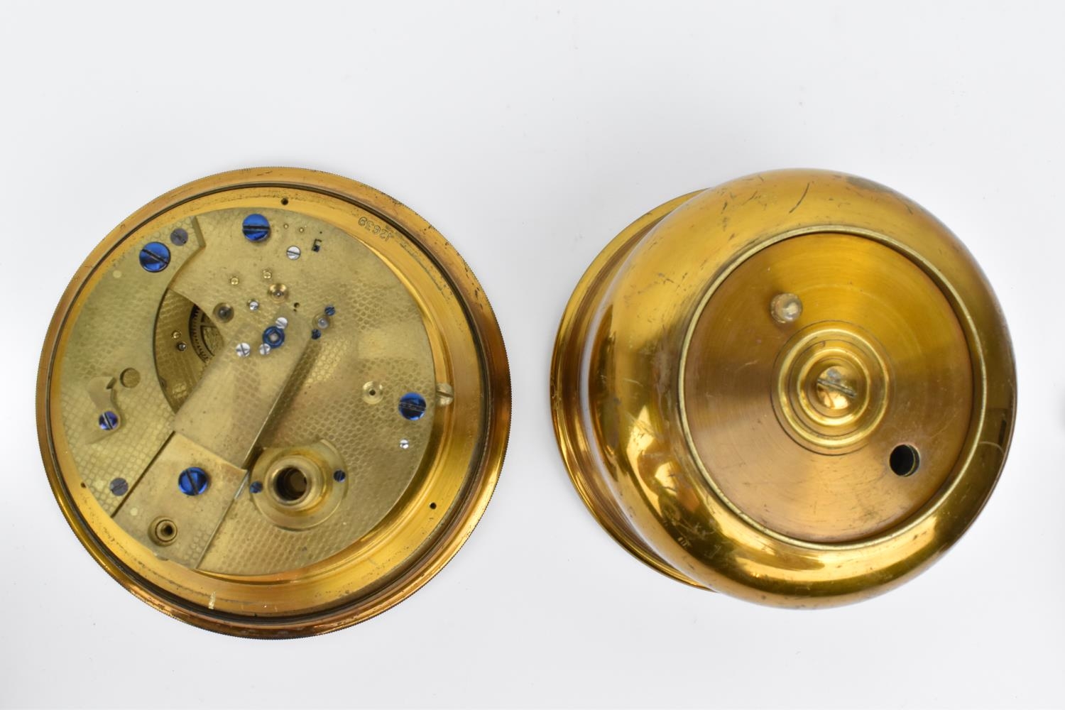 Marine chronometer parts to include a Kelvin White & Hutton part chronometer numbered 5898 with 4" - Image 6 of 8