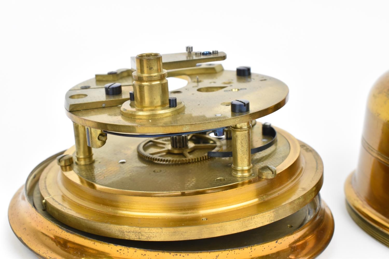 Marine chronometer parts to include a Kelvin White & Hutton part chronometer numbered 5898 with 4" - Image 8 of 8