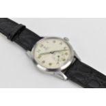 A 1950/60s gents Tudor 'Rose' Oyster manual wind stainless steel wristwatch, ref.4540, having a