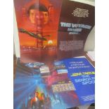 Star Trek collectables to include The Voyage Home quad poster National Screen Service Ltd, The