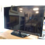An LG flatscreen 28" television and remote. Model number 29MN33D Location: RAF