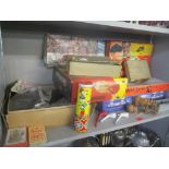 Vintage children's boxed games and toys to include a Mettoy Computacar and marbles Location: 4:3