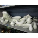 A Wedgwood Candlelight pattern part dinner and breakfast service comprising approximately 65 pieces,