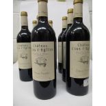 Ten bottles of Chateau Clos l'Eglise, Bordeaux 2002