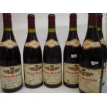 Six bottles of Volnay Santenots A.C 1988, Jean Javillier