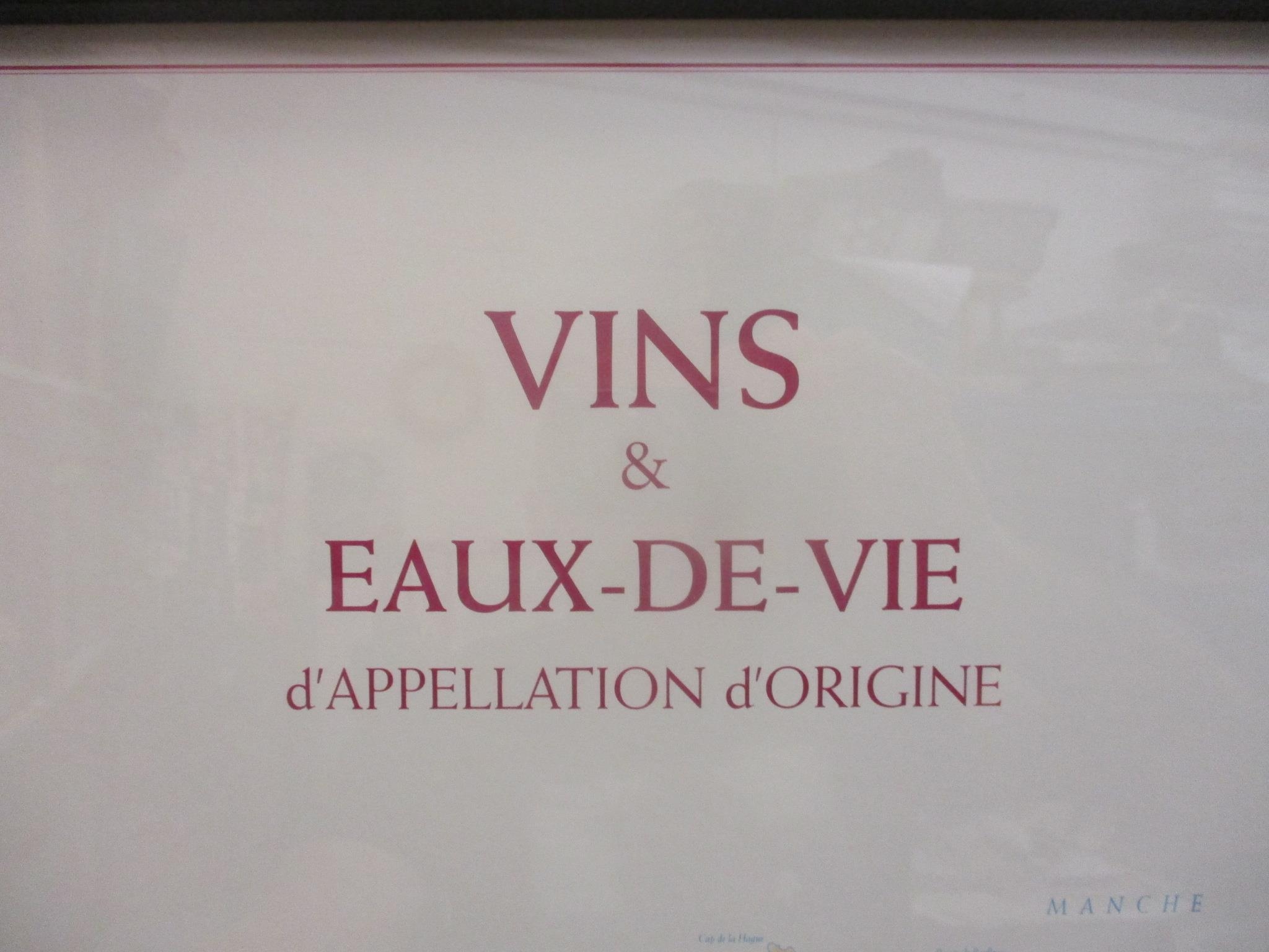 A print depicting the Wine and Spirits eras of France, framed and glazed, 87cm x 87cm - Image 2 of 3