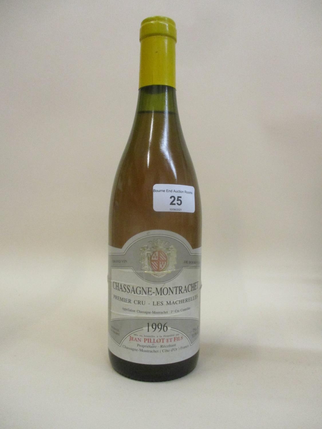 One bottle Chassagne - Montrachet Les Macherelles 1996, 75cl