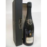 A single bottle of 1992 Grande Année Bollinger Champagne