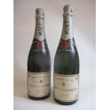 Two bottles of Moet & Chandon Champagne, 75cl