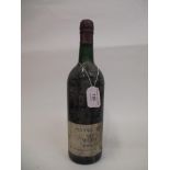 A single bottle of 1966 vintage Warre's port