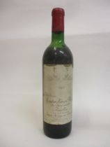 One bottle of Chateau Mouton Baron Philippe Gru Classe Pauillac, 1973, 73cl (mid shoulder)