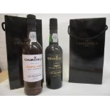 Four bottles of Churchill port, 37.5cl