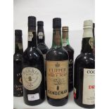 Seven bottles of mixed port to include Late Bottle Vintage 1978