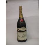 A single bottle of Moet & Chandon Champagne, 150cl