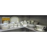 A Royal Worcester Windsor pattern tea/dinner service