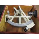 A Cark Zeiss Yacht sextant, serial number 112001, in box, circa 1970, Location: A2F