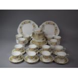 A Colclough Floral Pattern Part Breakfast Set to Comprise Eight Cups, Six Mugs, Milk, Sugar, Eight