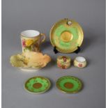 A Collection of Various Ceramics to Include Four Pieces of Royal Worcester Blush Ivory to Include