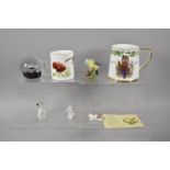 A Collection of Boxed Ceramics to Include Spode Commemorative Tankard, Spode Floral Beaker,